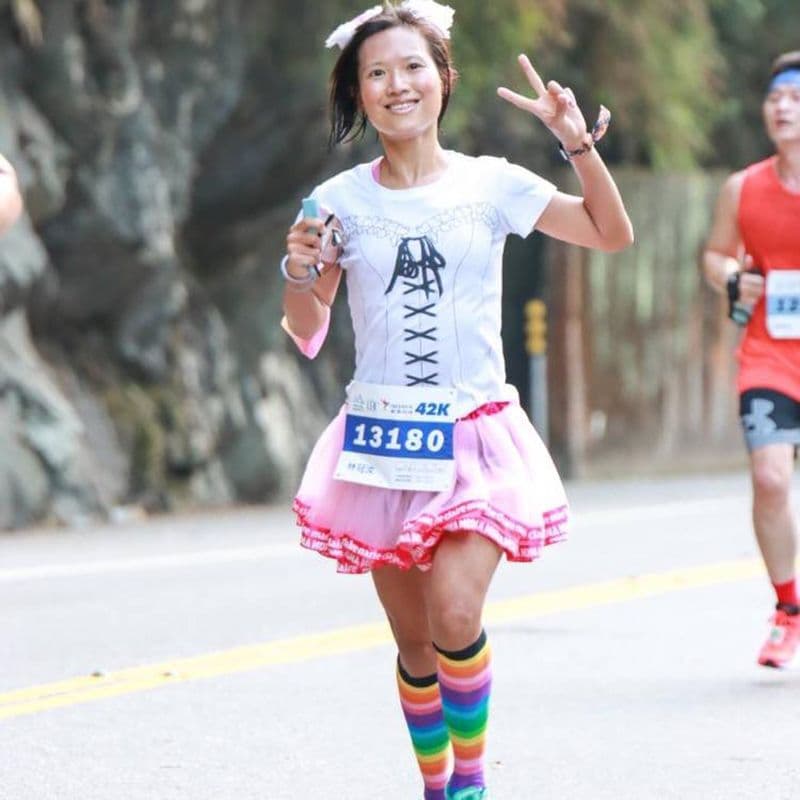 馬拉松選手林冠汝