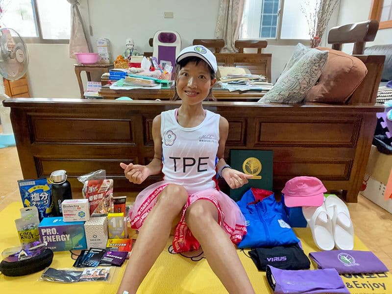 馬拉松選手林冠汝